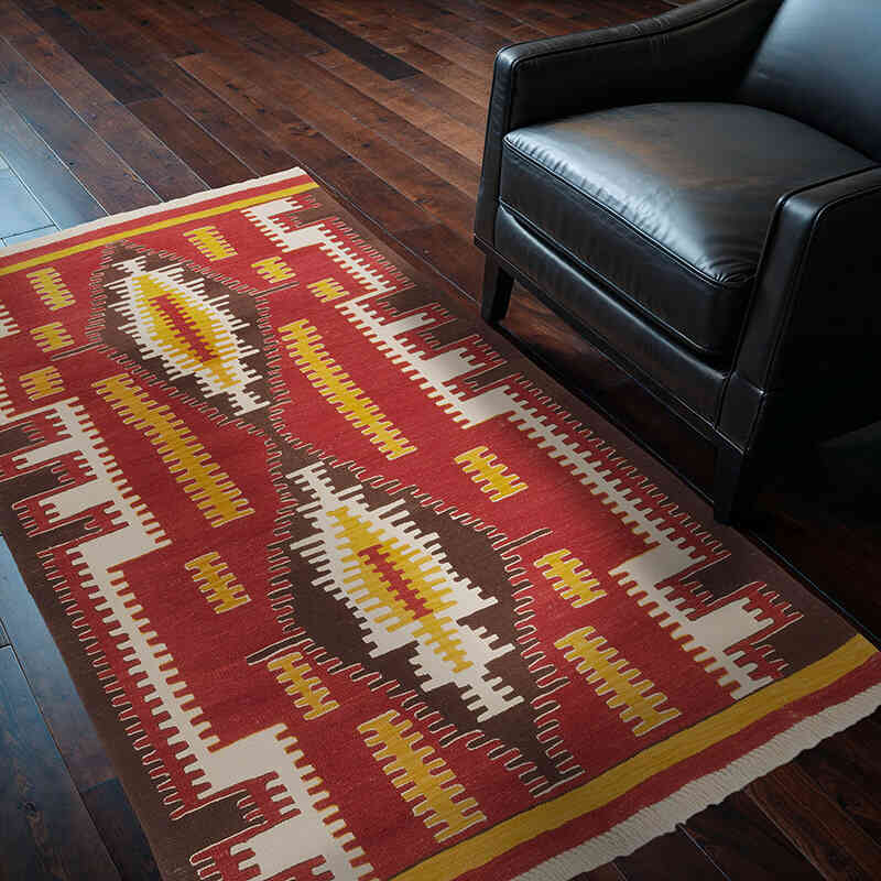 Nueva Alfombra Turca Kilim - 123 cm x 184 cm - K0064453
