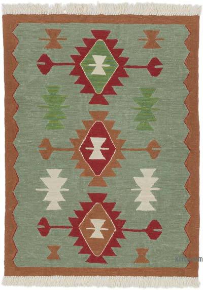 New Handwoven Turkish Kilim Rug - 3' 1" x 4' 2" (37" x 50")