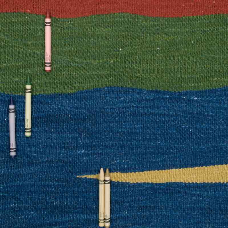 Nueva Alfombra Turca Kilim - 125 cm x 185 cm - K0064482