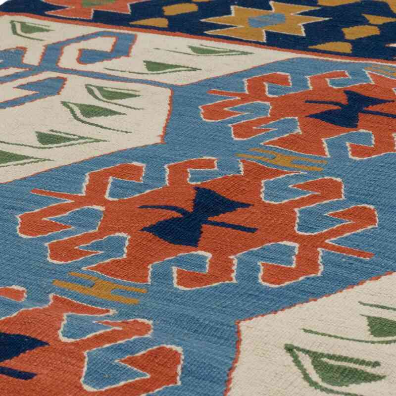 New Handwoven Turkish Kilim Rug - 3' 4" x 5' 3" (40" x 63") - K0064486