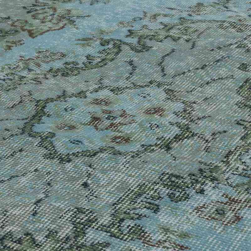 Alfombra Turca Vintage Sobre-teñida - 118 cm x 209 cm - K0064499