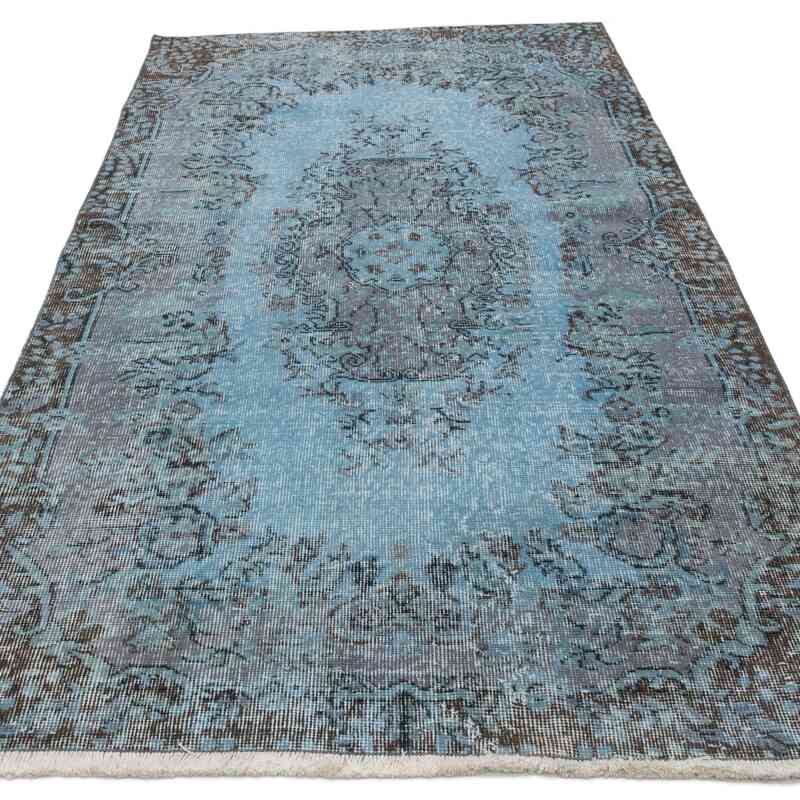 Alfombra Turca Vintage Sobre-teñida - 115 cm x 220 cm - K0064502