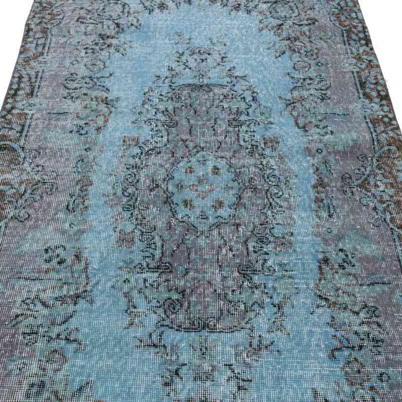 Alfombra Turca Vintage Sobre-teñida - 115 cm x 220 cm - K0064502