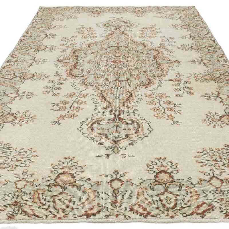 Vintage Turkish Hand-Knotted Rug - 5' 4" x 9' 2" (64" x 110") - K0064512