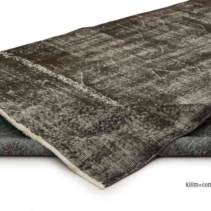 Over-dyed Vintage Hand-Knotted Turkish Rug - 5' 6" x 8' 9" (66" x 105") - K0064518