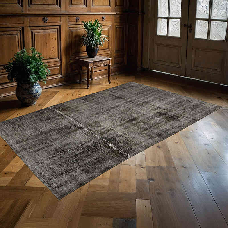 Boyali El Dokuma Vintage Hali - 167 cm x 266 cm - K0064518