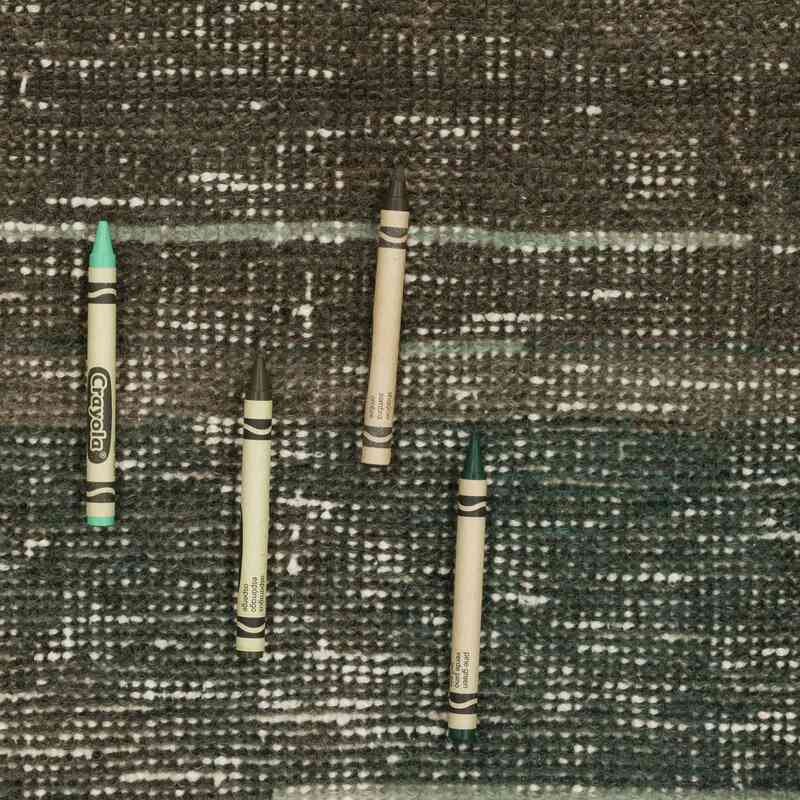 Over-dyed Vintage Hand-Knotted Turkish Rug - 4' 11" x 11' 1" (59" x 133") - K0064522