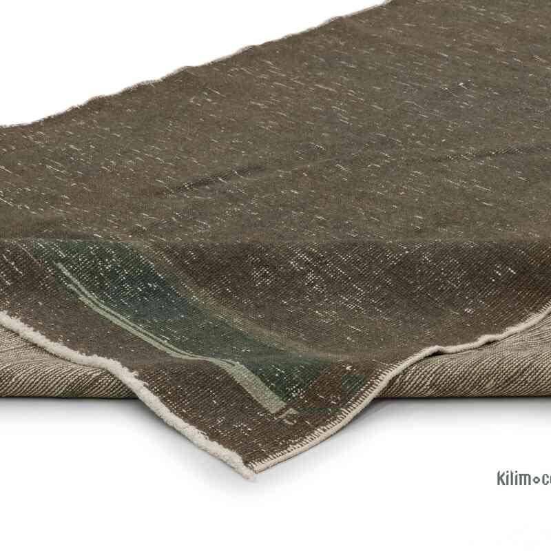 Over-dyed Vintage Hand-Knotted Turkish Rug - 4' 11" x 11' 1" (59" x 133") - K0064522