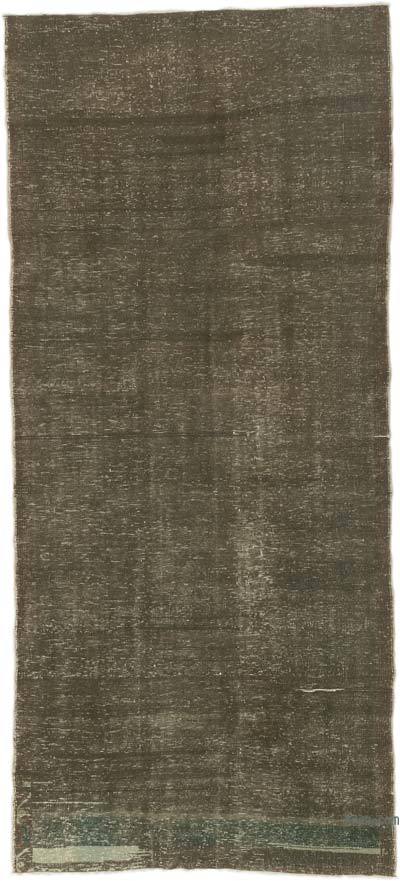 Alfombra Turca Vintage Sobre-teñida - 150 cm x 337 cm