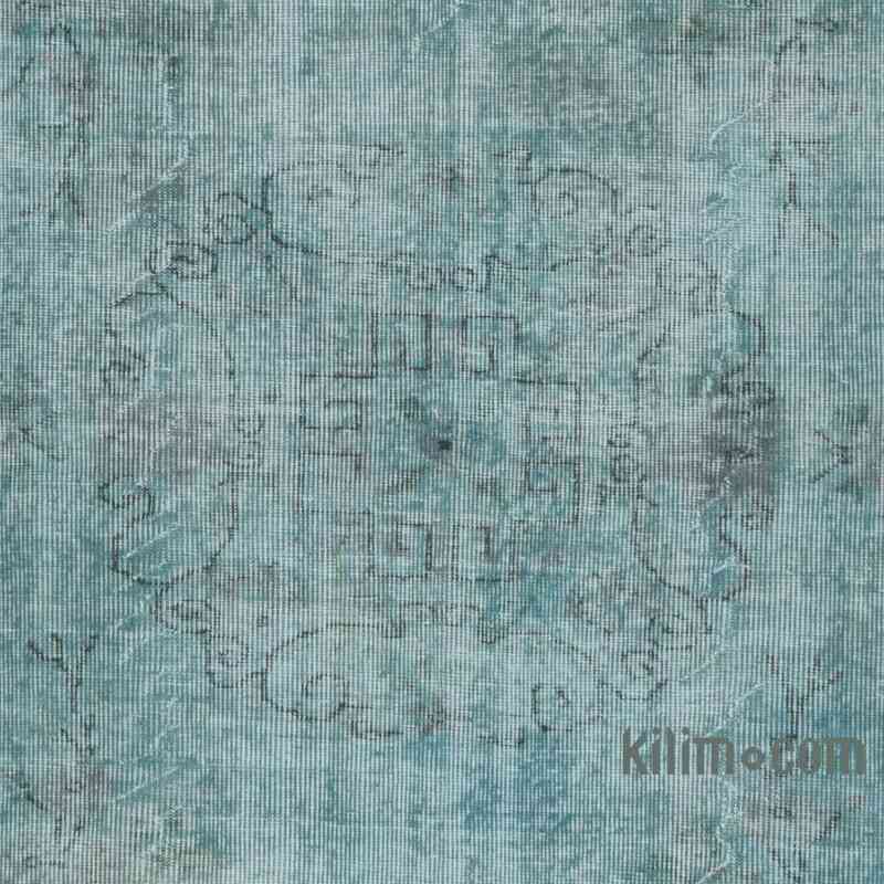 Over-dyed Vintage Hand-Knotted Turkish Rug - 4' 3" x 8' 6" (51" x 102") - K0064555