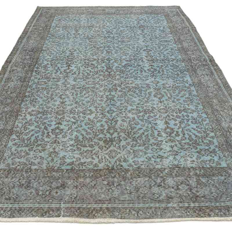 Over-dyed Vintage Hand-Knotted Turkish Rug - 4' 11" x 8' 11" (59" x 107") - K0064566