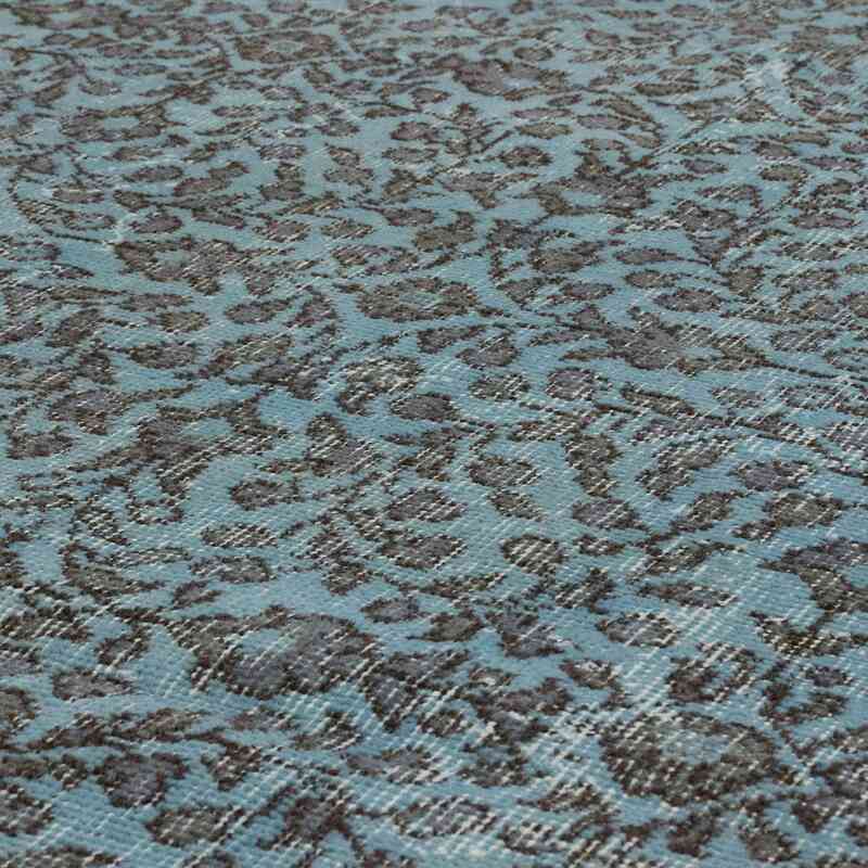 Over-dyed Vintage Hand-Knotted Turkish Rug - 4' 11" x 8' 11" (59" x 107") - K0064566