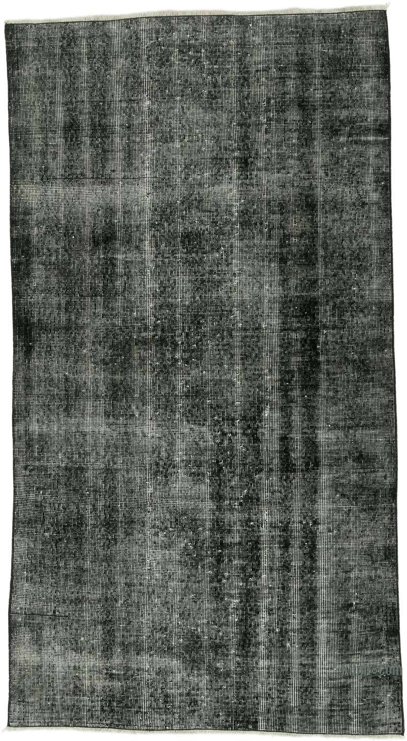 Over-dyed Vintage Hand-Knotted Turkish Rug - 3' 7" x 6' 6" (43" x 78") - K0064570