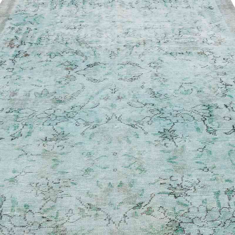 Over-dyed Vintage Hand-Knotted Turkish Rug - 6'  x 10' 2" (72" x 122") - K0064600