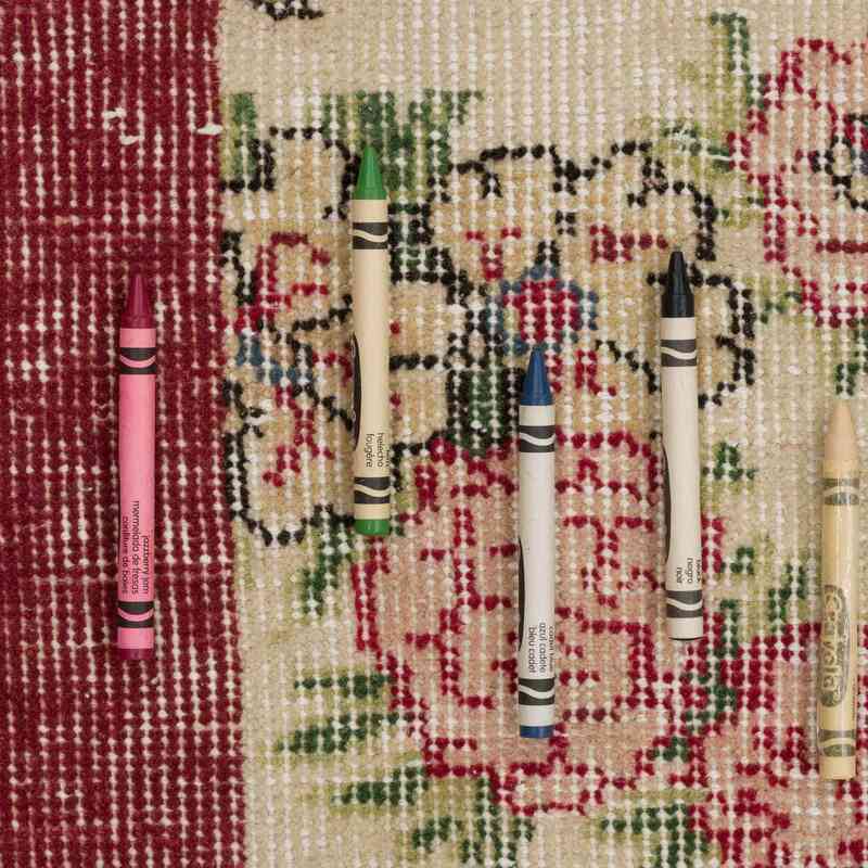 Vintage Turkish Hand-Knotted Rug - 6' 9" x 9' 8" (81" x 116") - K0064622