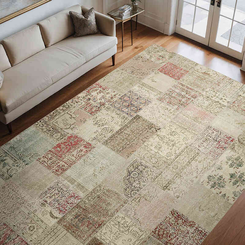 Alfombra Turca de Retazos - 250 cm x 350 cm - K0064642