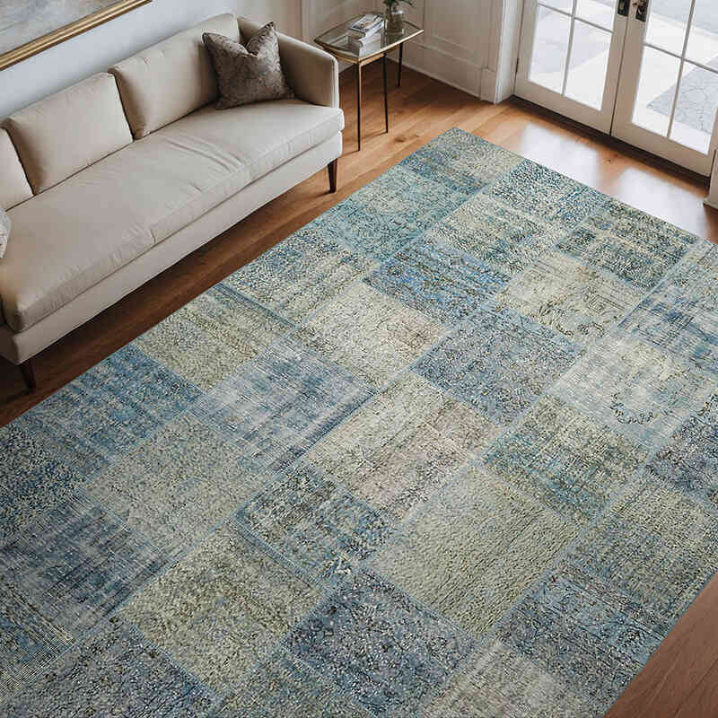 Alfombra Turca de Retazos - 251 cm x 351 cm - K0064662