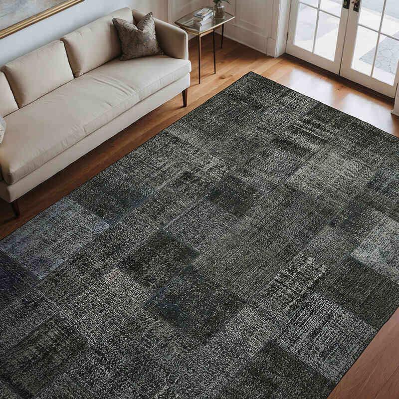 Patchwork El Dokuma Halı - 250 cm x 350 cm - K0064664