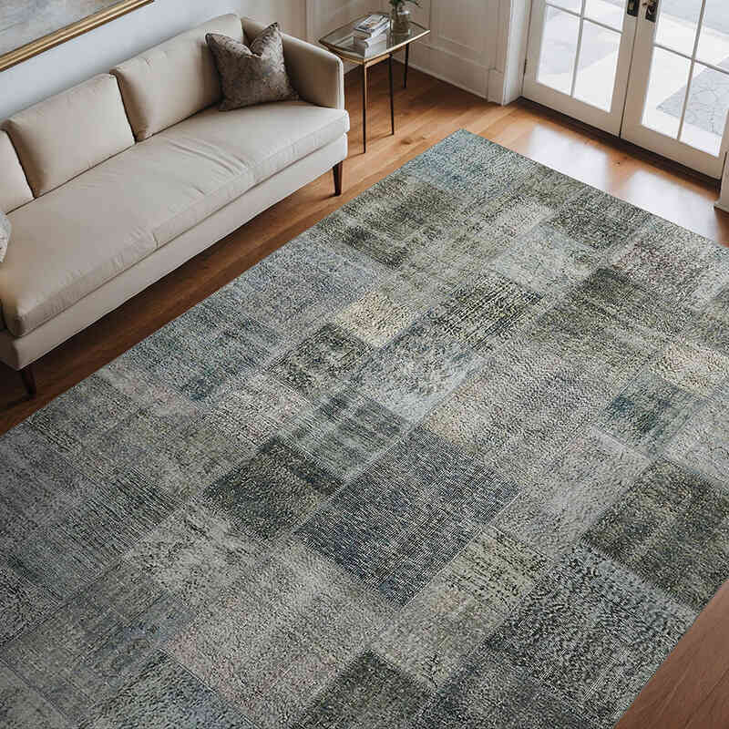 Alfombra Turca de Retazos - 251 cm x 350 cm - K0064668