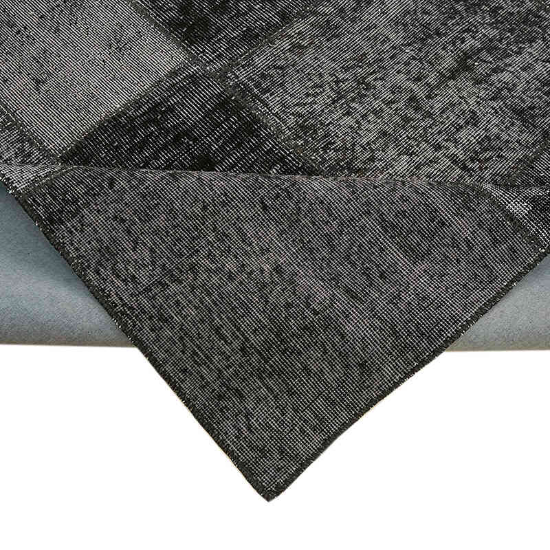 Patchwork Hand-Knotted Turkish Rug - 8' 2" x 11' 6" (98" x 138") - K0064680
