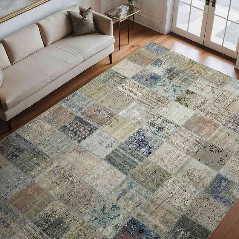 Alfombra Turca de Retazos - 250 cm x 340 cm - K0064690