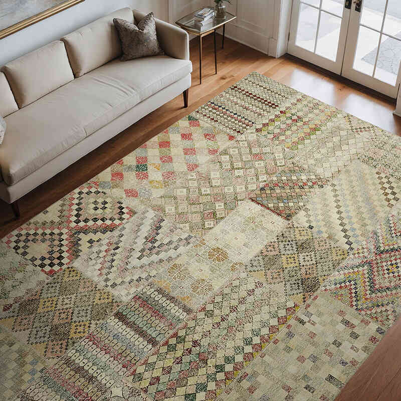 Alfombra Turca de Retazos - 250 cm x 350 cm - K0064692