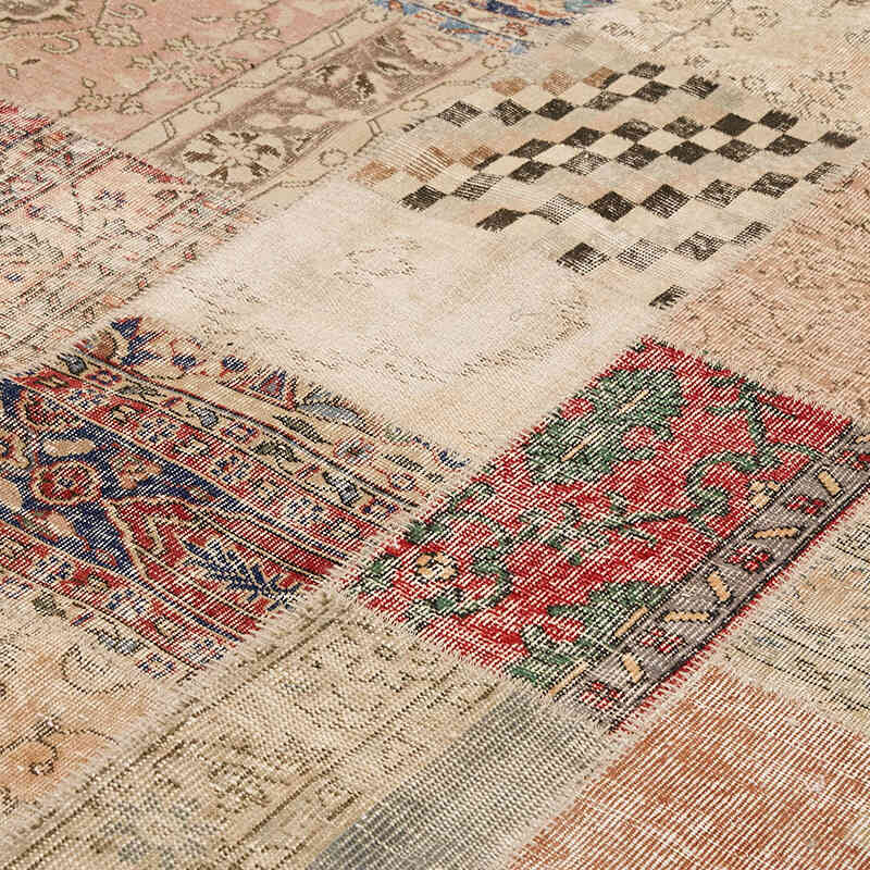 Patchwork El Dokuma Halı - 300 cm x 402 cm - K0064697