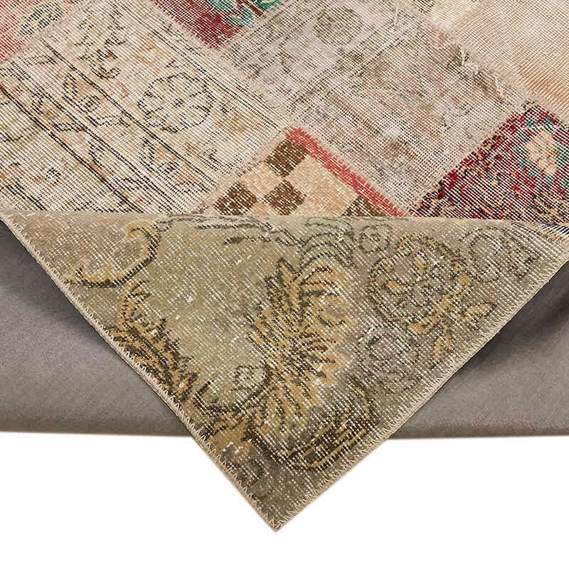 Patchwork El Dokuma Halı - 300 cm x 402 cm - K0064697