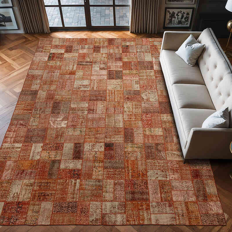 Alfombra Turca de Retazos - 290 cm x 420 cm - K0064708
