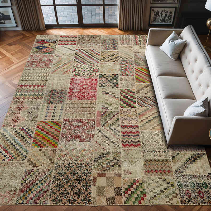 Alfombra Turca de Retazos - 300 cm x 400 cm - K0064740