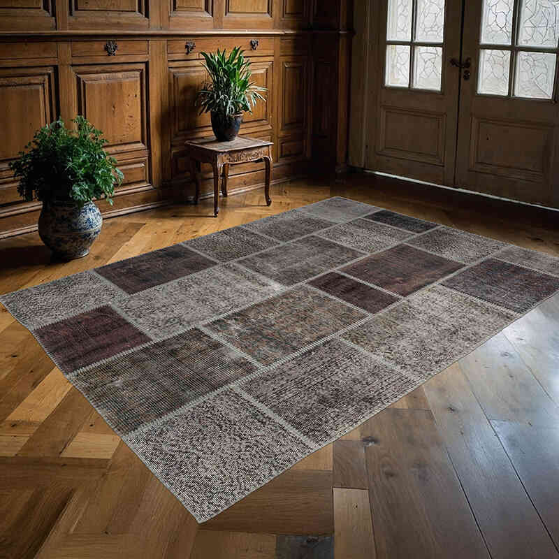 Alfombra Turca de Retazos - 160 cm x 221 cm - K0064812