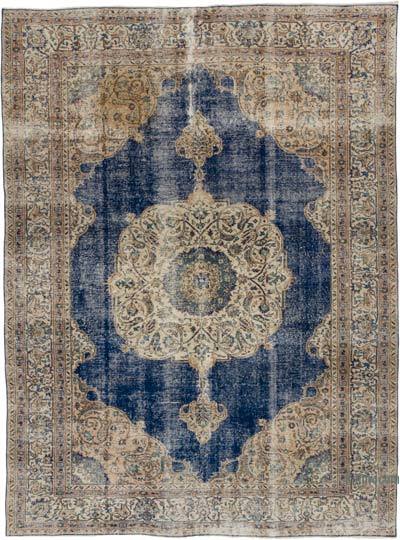 Vintage Turkish Hand-Knotted Rug - 7' 1" x 9' 7" (85" x 115")
