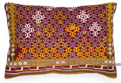 Kilim Yastık Kılıfı - 60 cm x 40 cm