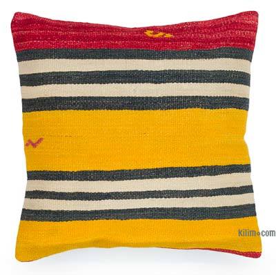 Kilim Pillow Cover - 1' 8" x 1' 8" (20" x 20")