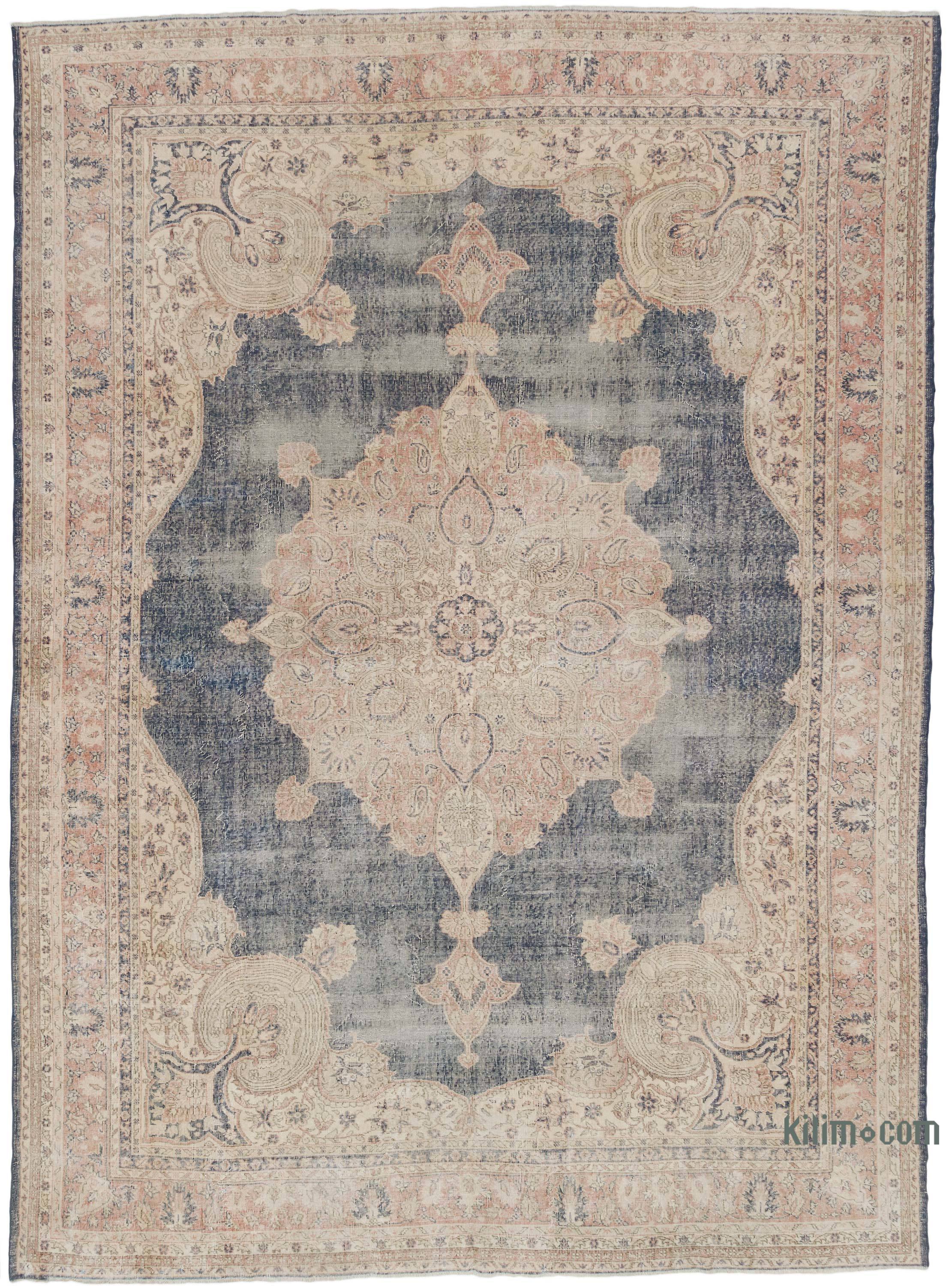 K0064919 Vintage Turkish Hand-Knotted Rug - 10' x 13' 7 (120 x 163)   The Source for Vintage Rugs, Tribal Kilim Rugs, Wool Turkish Rugs, Overdyed  Persian Rugs, Runner Rugs, Patchwork Rugs