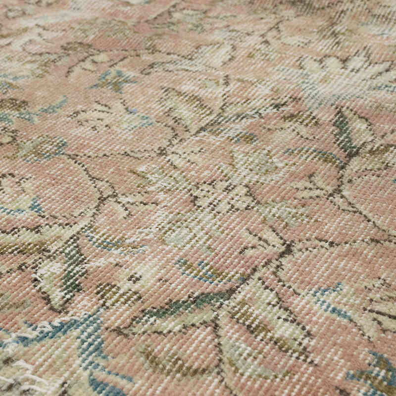 Alfombra Vintage Turca Anudada a Mano - 115 cm x 248 cm - K0065076