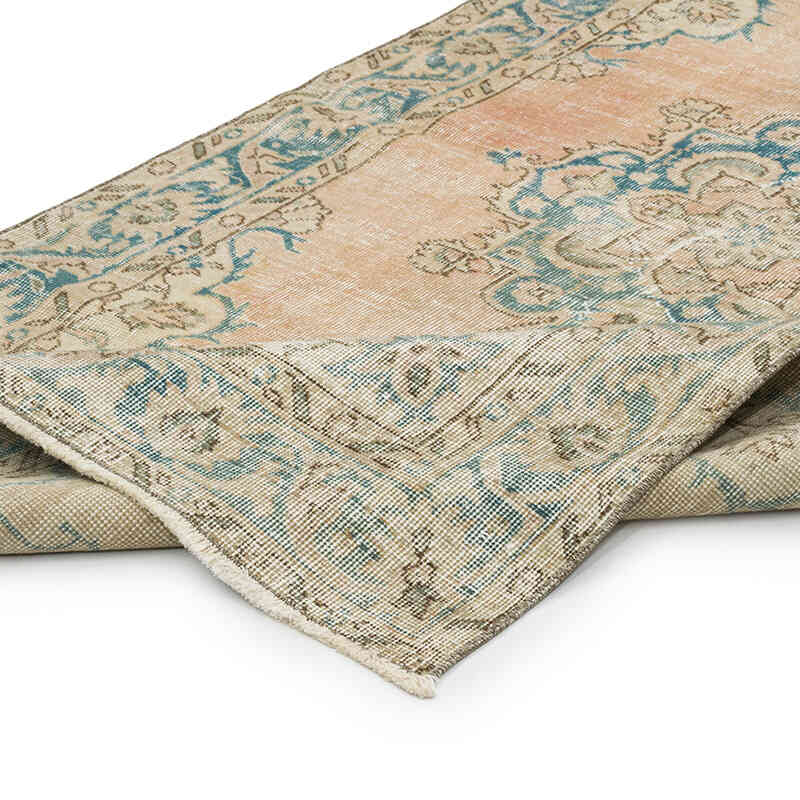 Vintage Turkish Hand-Knotted Rug - 3' 9" x 6' 11" (45" x 83") - K0065078