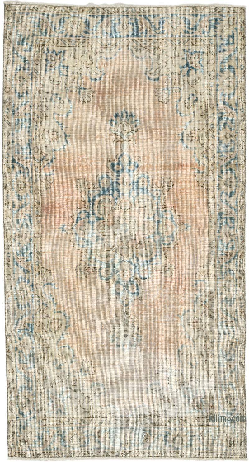 Vintage Turkish Hand-Knotted Rug - 3' 9" x 6' 11" (45" x 83") - K0065078