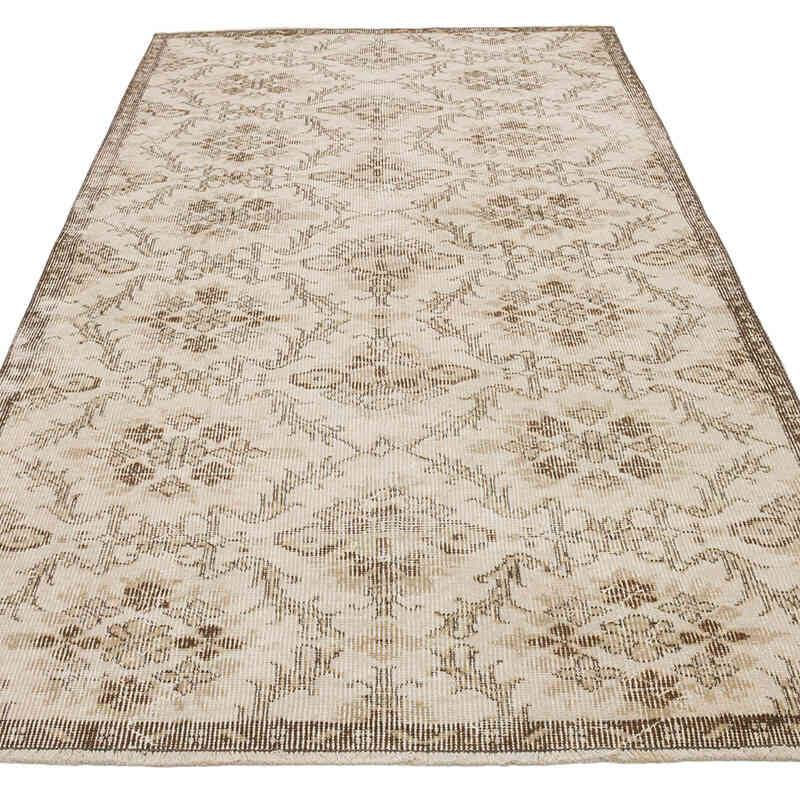 El Dokuma Vintage Halı - 122 cm x 241 cm - K0065089