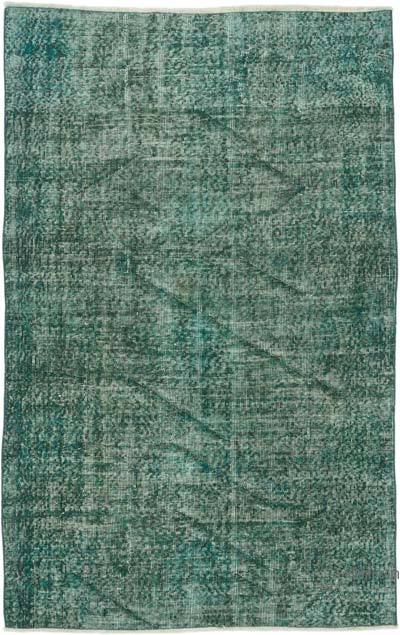 Over-dyed Vintage Hand-Knotted Turkish Rug - 4' 2" x 6' 8" (50" x 80")