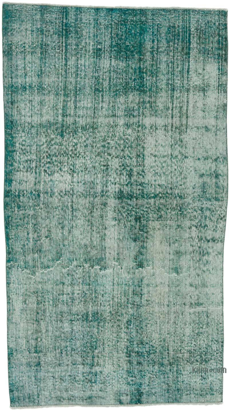 Alfombra Turca Vintage Sobre-teñida - 127 cm x 227 cm - K0065093