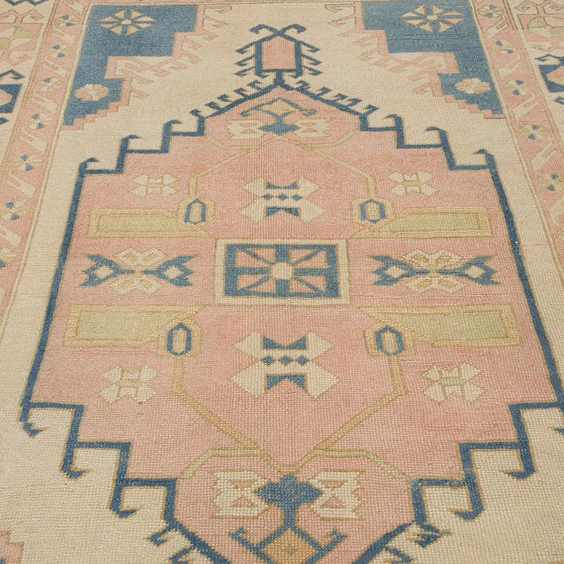 El Dokuma Vintage Halı - 186 cm x 265 cm - K0065101