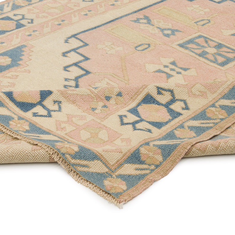 El Dokuma Vintage Halı - 186 cm x 265 cm - K0065101