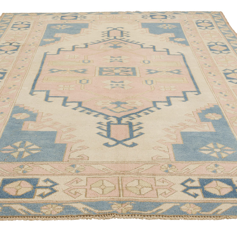 El Dokuma Vintage Halı - 186 cm x 265 cm - K0065101