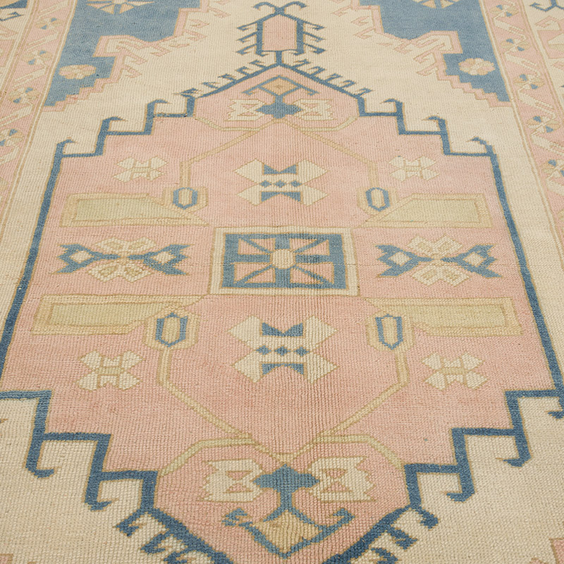 El Dokuma Vintage Halı - 186 cm x 265 cm - K0065101