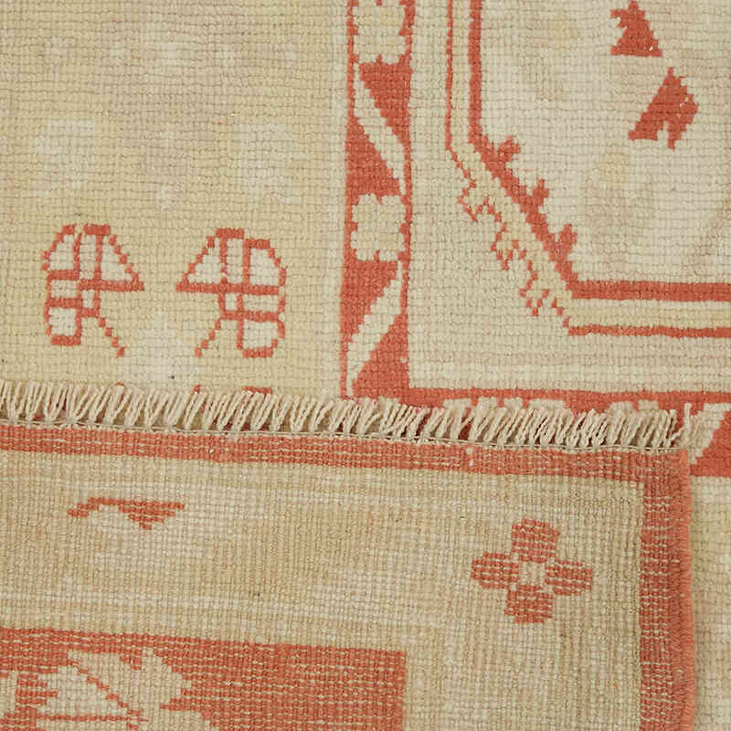 Vintage Turkish Hand-Knotted Rug - 6' 11" x 8' 10" (83" x 106") - K0065102