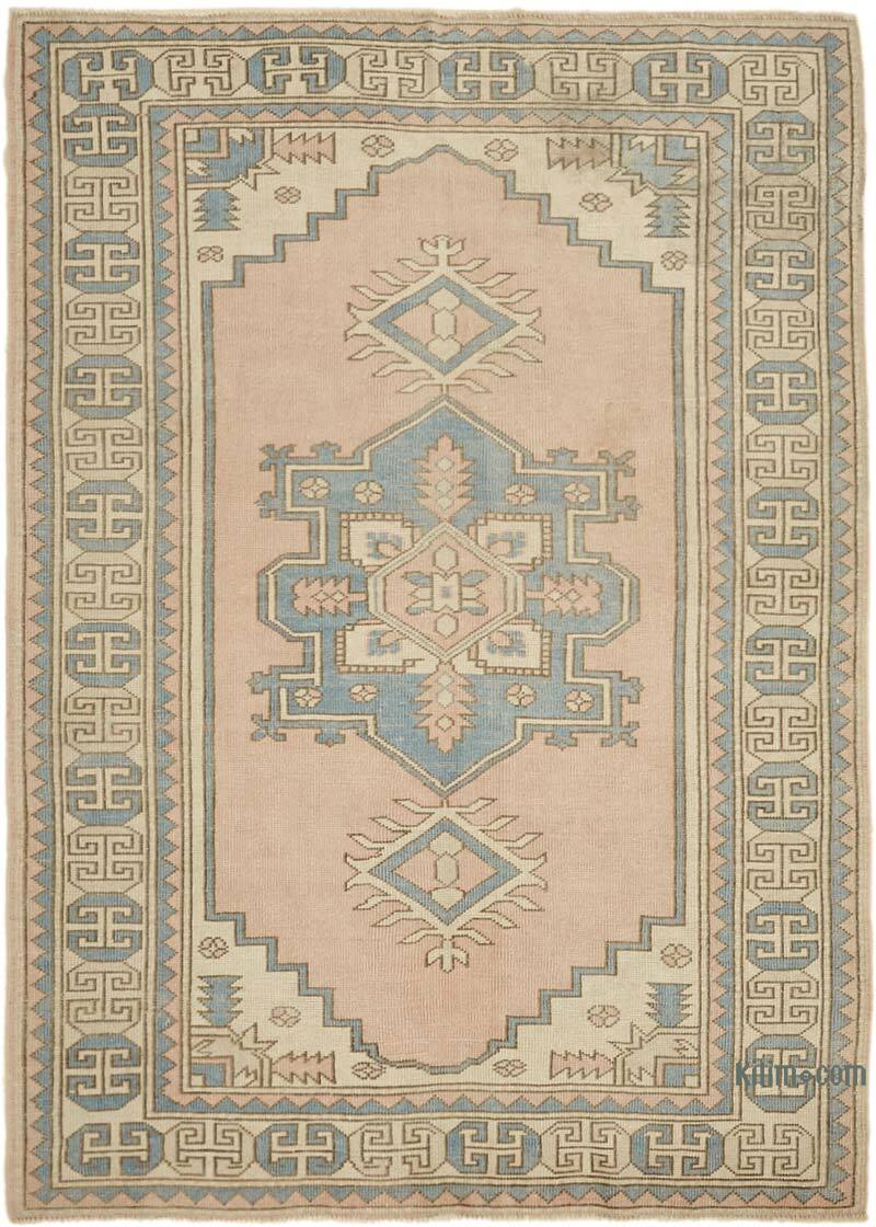 Alfombra Vintage Turca Anudada a Mano - 162 cm x 226 cm - K0065105