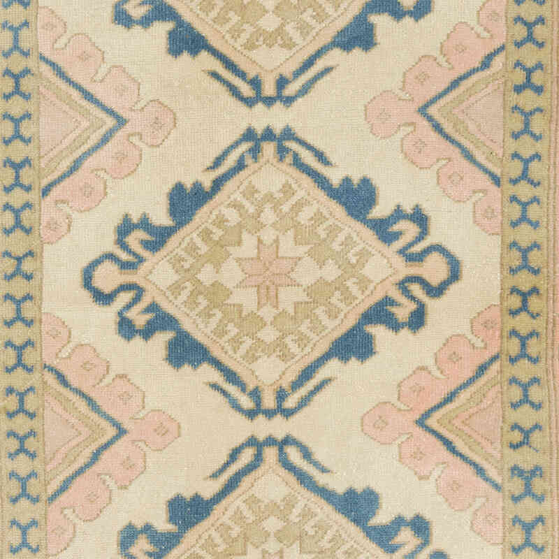 Vintage Turkish Hand-Knotted Rug - 5'  x 7'  (60" x 84") - K0065109