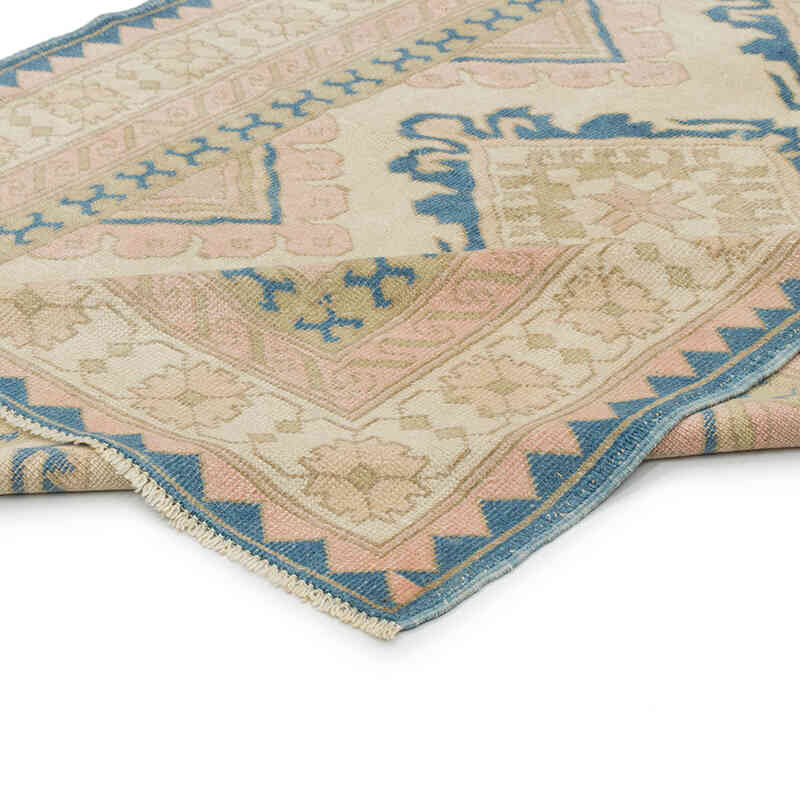 Vintage Turkish Hand-Knotted Rug - 5'  x 7'  (60" x 84") - K0065109
