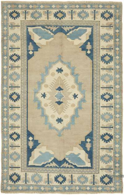 El Dokuma Vintage Halı - 169 cm x 257 cm